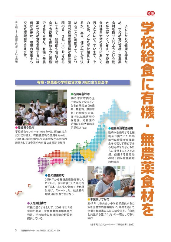 Organic School Lunches in Japan